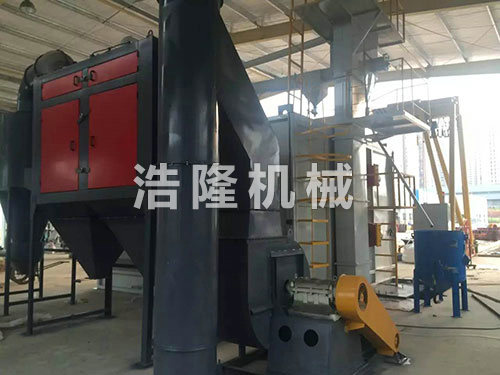 拋丸除塵系統(tǒng)實(shí)景圖